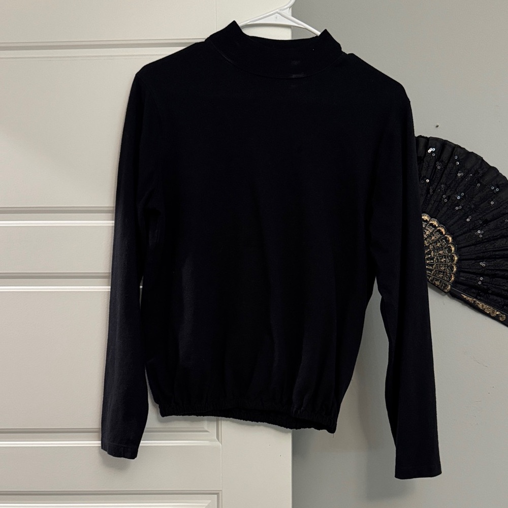 Cato Black Long Sleeve Top